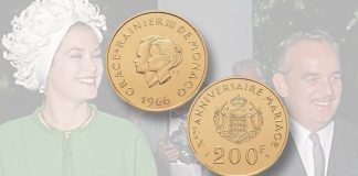 Gold Problem from Spink recalls fairy-tale Union of Grace Kelly