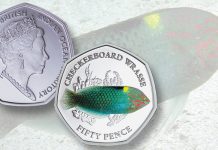 Pobjoy Mint continues to publish its 50-penny Sea Creatures series