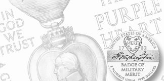 CCAC reviews the designs of Purple Heart coins