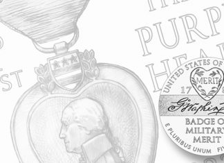 CCAC reviews the designs of Purple Heart coins