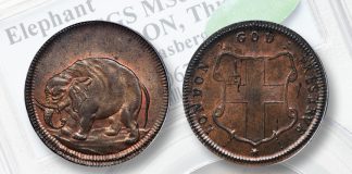 Market Analysis: London Elephant token is unusually nice