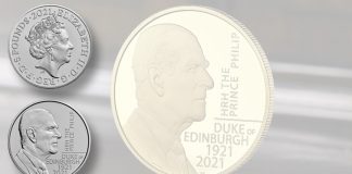 Royal Mint honours Prince Philip with PS5 commemoratives