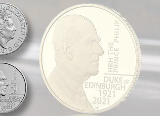Royal Mint honours Prince Philip with PS5 commemoratives