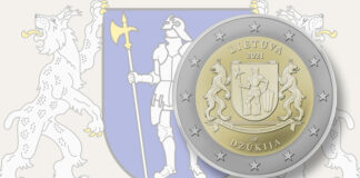 Lithuania releases a new EUR2 coin in a series that honors national regions