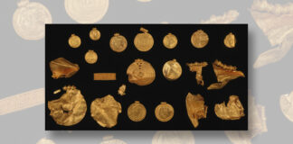 A stash of iron-age gold was discovered by a Danish detectorist