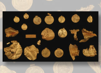 A stash of iron-age gold was discovered by a Danish detectorist