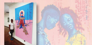 Zimbabwean artist uses the nation’s old notes for visual art