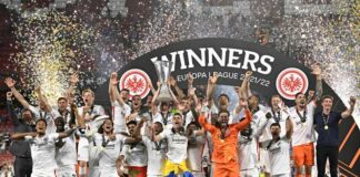 Football: Eintracht Frankfurt clinch Europa League after penalty shoot-out against Rangers