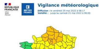 Strong thunderstorms expected in Ile-de-France, Hauts-de-France and throughout northwestern France