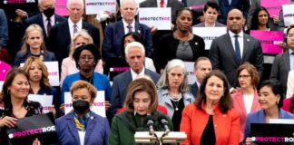 Abortion: From the steps of Congress, elected Democrats call on America to mobilize