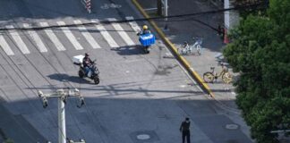 Covid-19: confinement of the inhabitants of a district of Shanghai