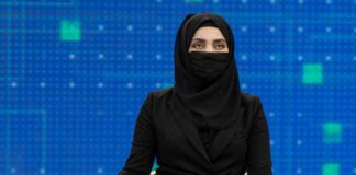 In Afghanistan, TV presenters finally cover their faces