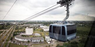 In Toulouse, the longest urban cable car in France has taken off