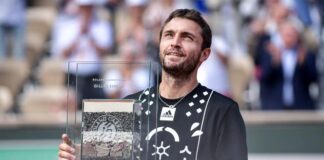 For his last Roland-Garros, Gilles Simon honored his invitation