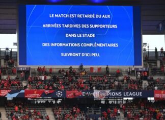 Champions League: final delayed by more than half an hour due to difficult access to the stadium and tensions outside