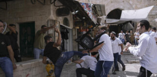 In Jerusalem, tensions during the “march of the flags”