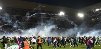 Ligue 1-Ligue 2 barrage: overflows after the defeat of Saint-Etienne against Auxerre