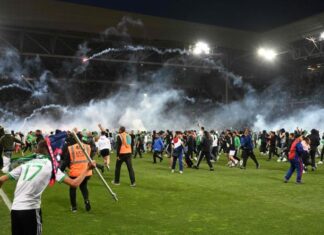 Ligue 1-Ligue 2 barrage: overflows after the defeat of Saint-Etienne against Auxerre