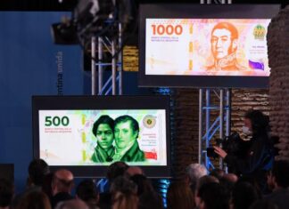 In Argentina, new banknotes to lead the political battle