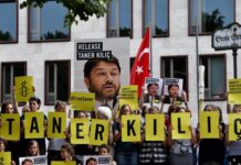 Turkey condemned for the imprisonment of the president of the branch of Amnesty International in the country