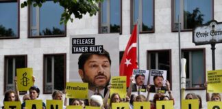Turkey condemned for the imprisonment of the president of the branch of Amnesty International in the country