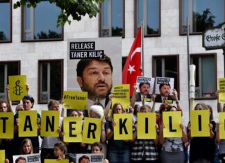 Turkey condemned for the imprisonment of the president of the branch of Amnesty International in the country