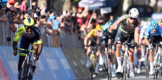 Cycling: Biniam Girmay becomes the first Eritrean to lift his arms on a Grand Tour