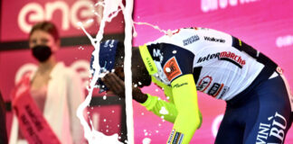 Tour of Italy: Injured in one eye by a cork of prosecco, Eritrean Biniam Girmay abandons