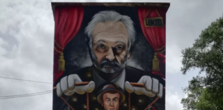 In Avignon, an anti-Semitic fresco representing Jacques Attali and Emmanuel Macron erased by the authorities