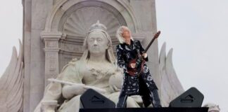 In London, a giant concert and a rain of stars to celebrate the 70 years of reign of Elizabeth II