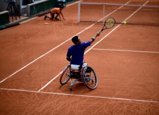 Wheelchair tennis: two rebounds and full of promise