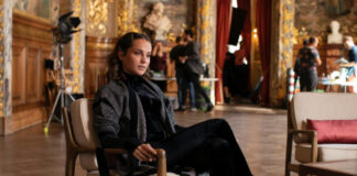 Alicia Vikander, a larger than life Irma Vep in the HBO series