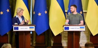 In kyiv, Ursula von der Leyen promises a quick response to Ukraine’s ambitions