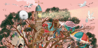 Three children’s books on cabins