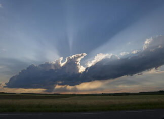 The state of natural disaster recognized after the passage of violent storms in early June