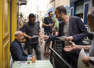 Manuel Bompard, loyal to Jean-Luc Mélenchon, largely in the lead in the legislative elections in Marseille