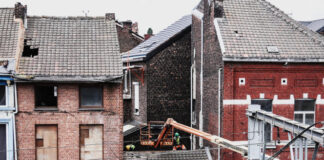 In Belgium, the place of the crimes of Marc Dutroux being demolished