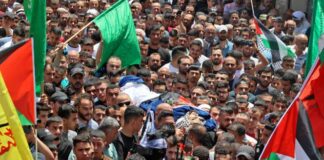 In the occupied West Bank, four Palestinians killed in two days in clashes with the Israeli army