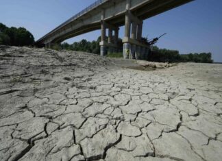 In Italy, a historic drought affects agricultural and energy production