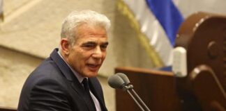 In Israel, the Parliament votes its dissolution in first reading