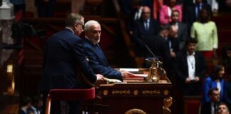 José Gonzalez, the dean of the National Assembly who opened the legislature by invoking French Algeria