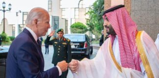 In Saudi Arabia, Biden ‘checks’ ‘MBS’ while warning against repression