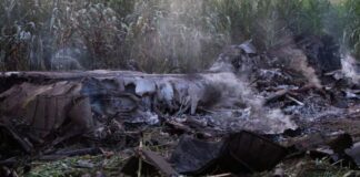 Antonov cargo plane crashes in northern Greece, firefighters cautious about unknown cargo