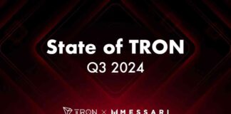 TRON Protocol Revenue Peaks in Q3 2024: Messari Report news-22102024-160454