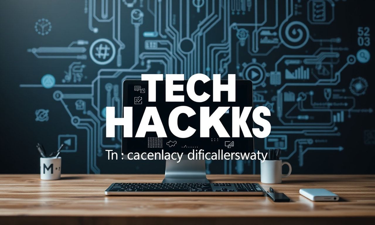Tech Hacks: Your Daily Dose of Digital Wisdom